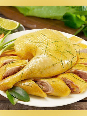 Gà Luộc Nấu Cháo 