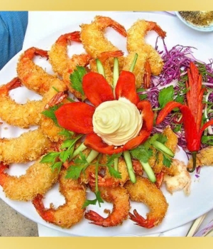 Tôm Chiên Bột 