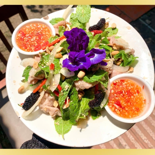 Gỏi Bò Dâu Tầm 