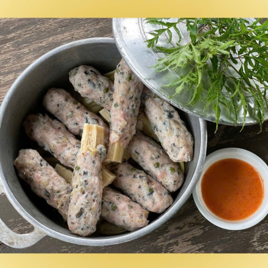 Chả Ốc Lùi Mía 